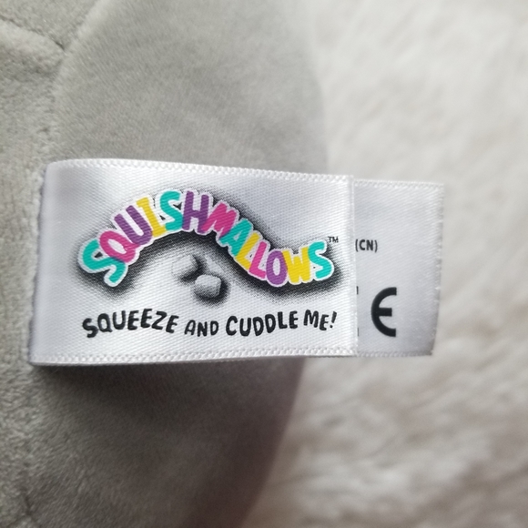12" Squishmallow Blake Gray sequin Belly Bunny Super Soft - Picture 3 of 4